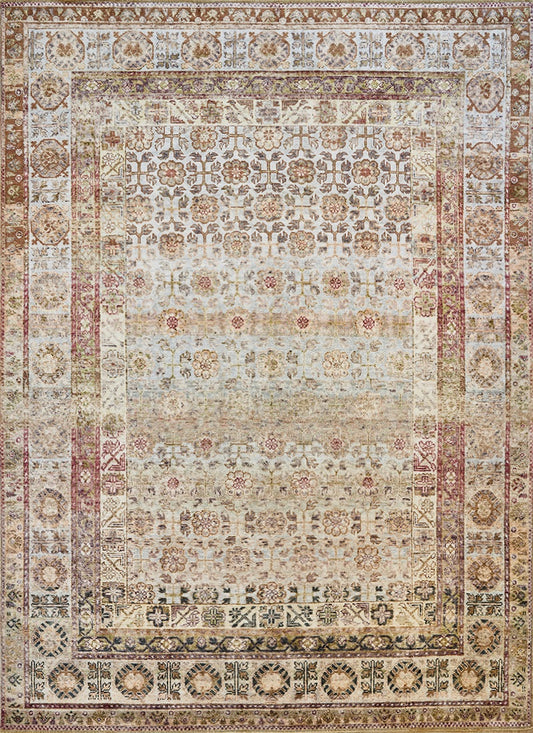 Indian Silk With An Antique Persian Design Rug featured #7522109620394 