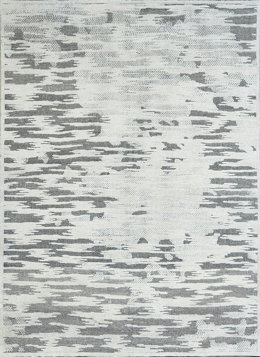 Texture Handmade  Modern Indian Wool Area Rug