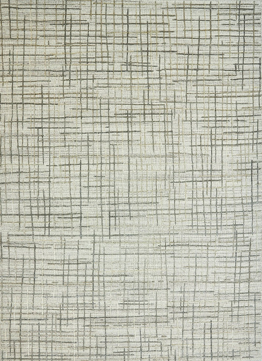Indian Handmade Modern Abstract Wool Carpet