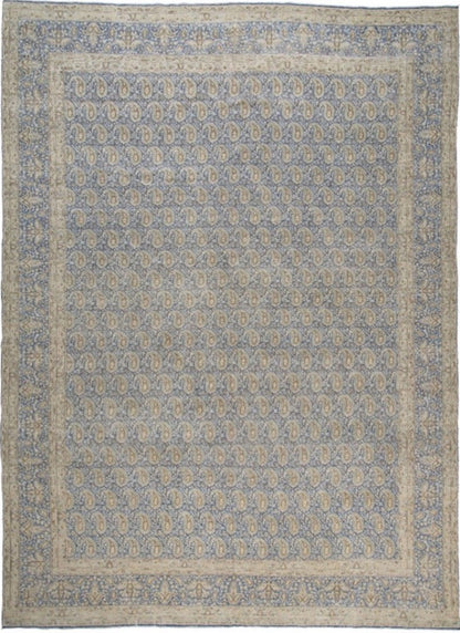 Traditional Persian Paisley Vintage Wool Area Rug-id2
