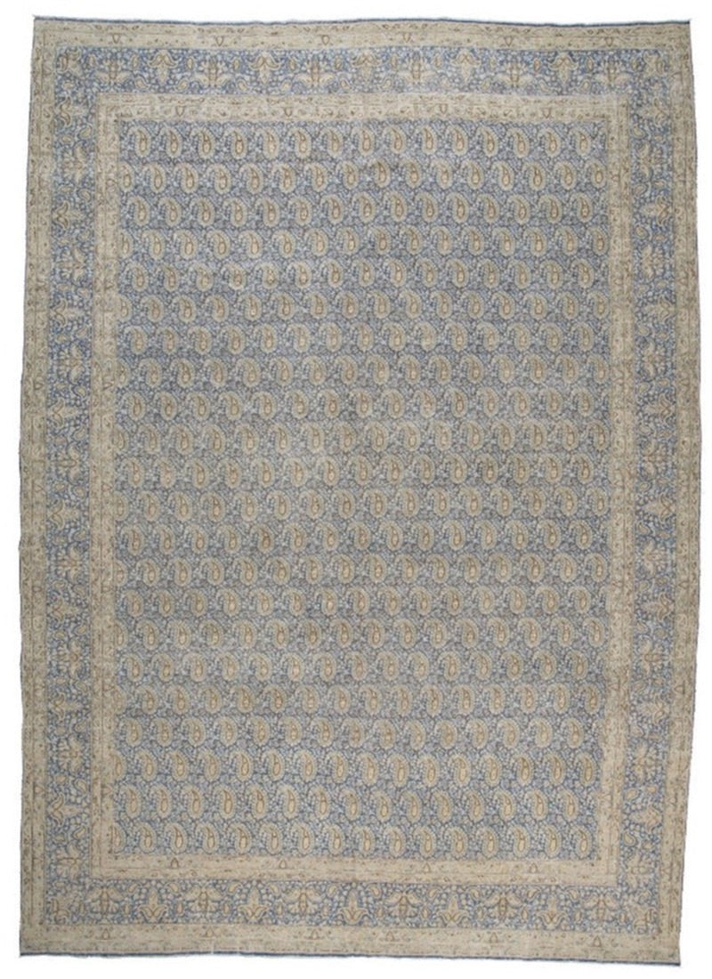 Traditional Persian Paisley Vintage Wool Area Rug