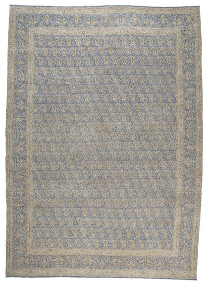 Traditional Persian Paisley Vintage Wool Area Rug
