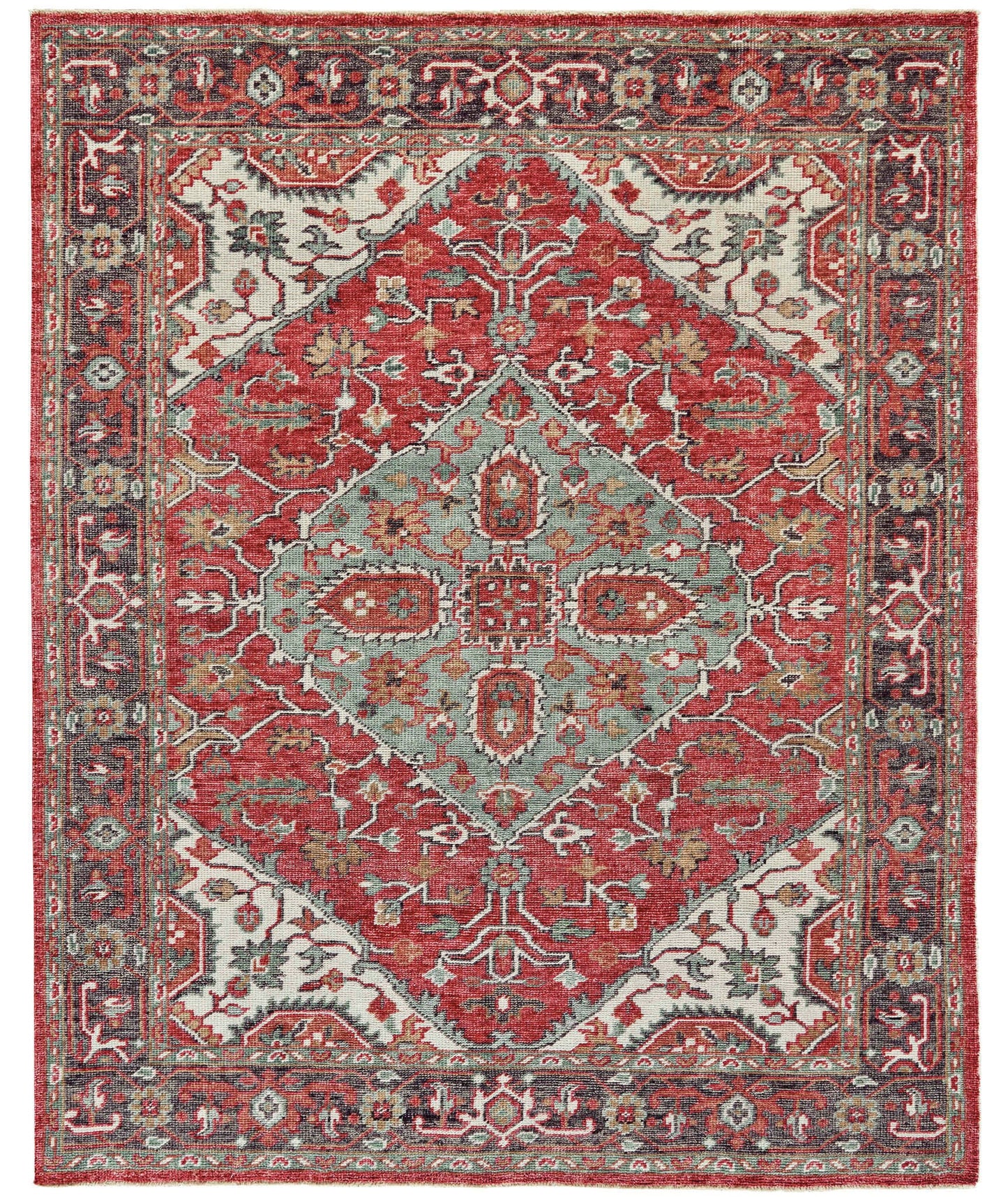 Traditional  Heriz  Medallion Vegetable dyed Wool Carpet product image #29092397482154
