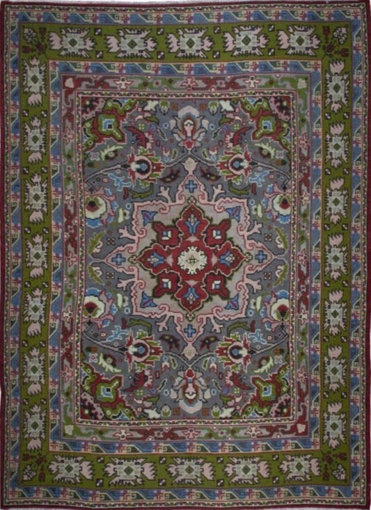 Turkish Antique Kilim Handmade Wool Rug featured #7584778354858 