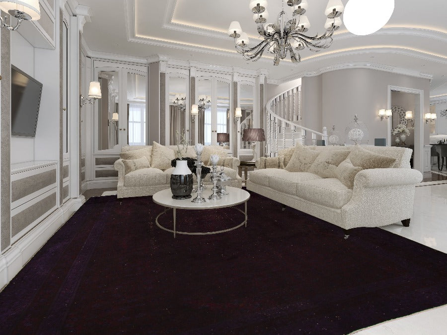Modern Turkish Fine Handwoven Wool Area Rug