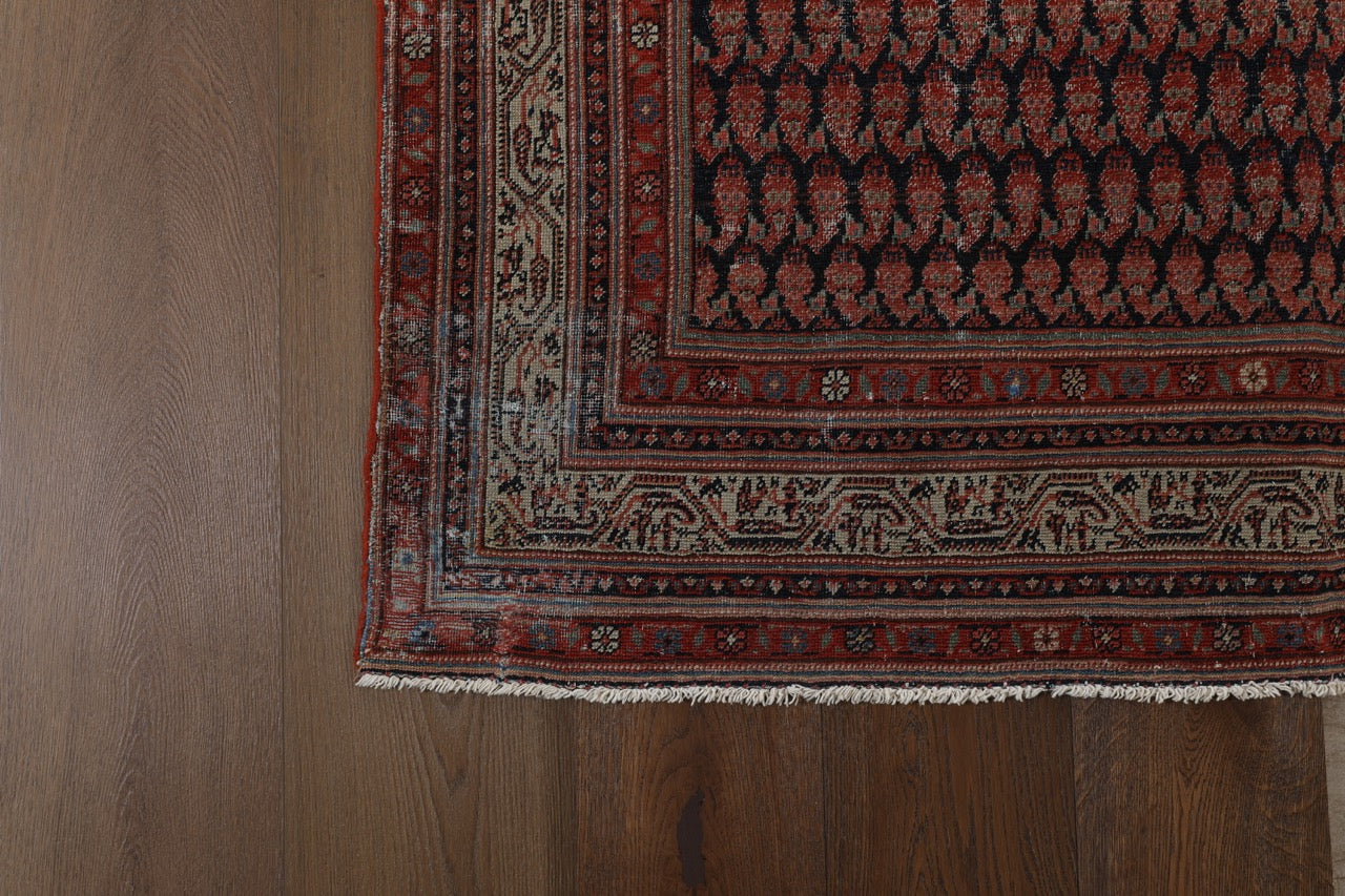 Sarband Malayer Antique Persian Handmade Runner