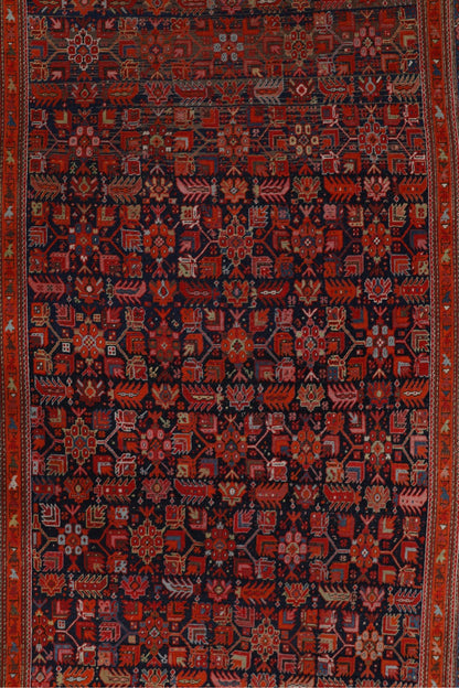 Handmade Persian Antique Sarouk Farahan Runner-id3
