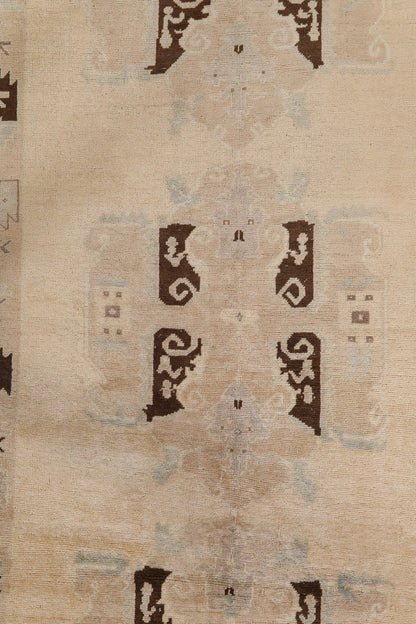 Turkish Fine Unique Handmade Traditional Wool Runner-id4
