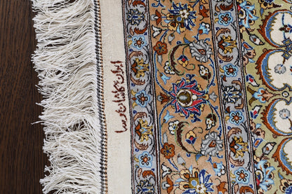Persian Handmade Kashan Silk Traditional Area Rug-id4
