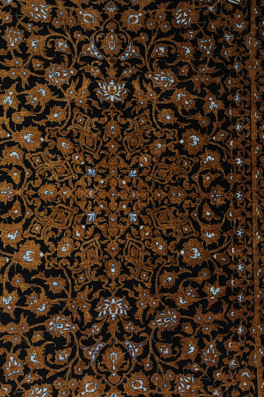 Silk Fine Hand-Knotted Traditional  Persian  Qom  Rug product image #27784990589098
