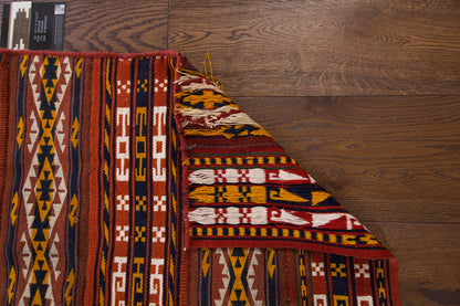 Russian Handmade Antique Traditional Rug