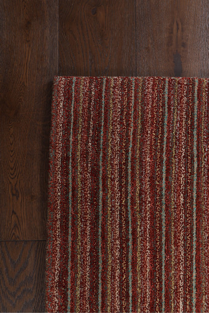 Handmade Modern Multicolor Wool  Rug-id8

