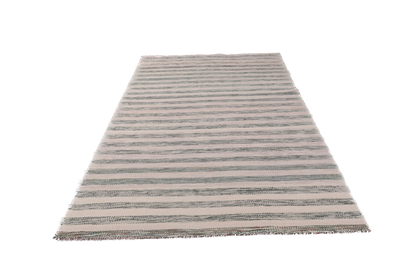 Handmade Modern Wool Multicolor Kilim