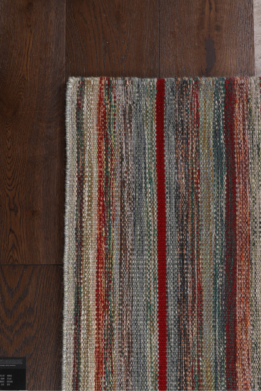 Flat Weave Handmade Modern Multicolor Kilim product image #27637150187690