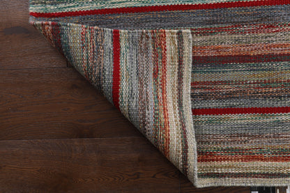 Flat Weave Handmade Modern Multicolor Kilim-id4
