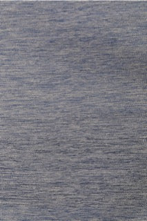 Handmade Modern Blue Denim Wool Nepali Kilim featured #7562543923370 