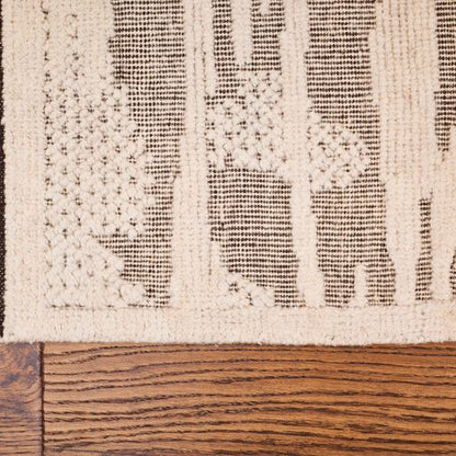 Texture Handmade  Modern Indian Wool Area Rug