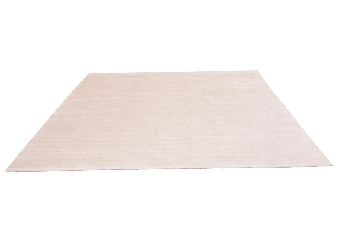 Indian Modern Solid Champagne Silk Area Rug product image #27179772903594