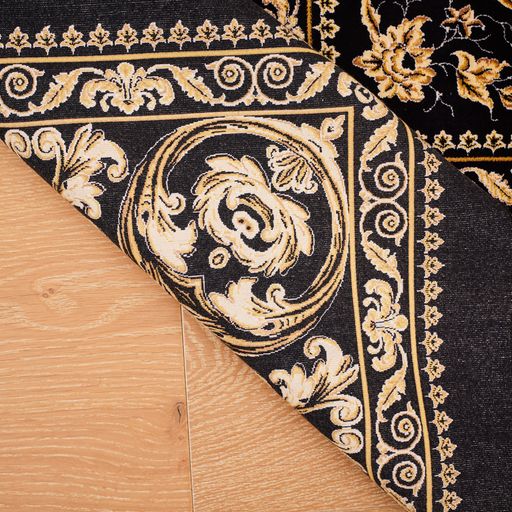 Persian Medallion Fine Silk Area Rug