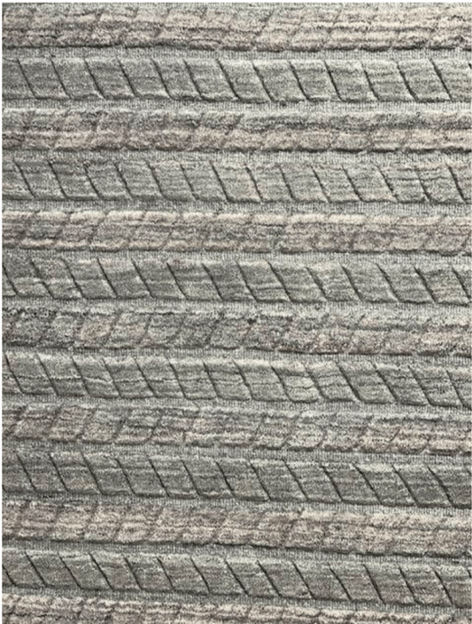 Indian Contemporary Handloom Area Rug With Geometric Pattern