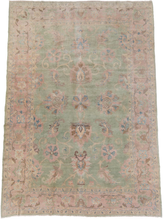 Handmade Fine Egyptian Floral Wool Carpet