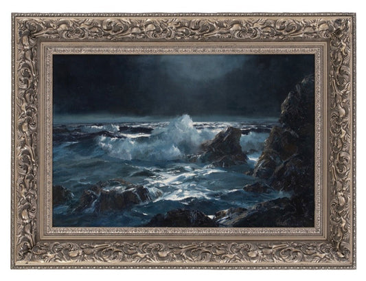 Framed Ocean Painting featured #7625283698858 