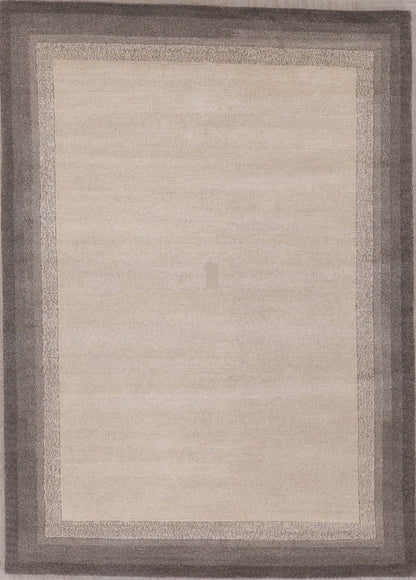 Indian Modern Handmade Wool Area Rug