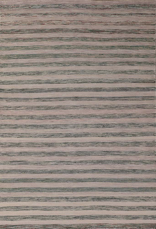 Handmade Modern Wool Multicolor Kilim