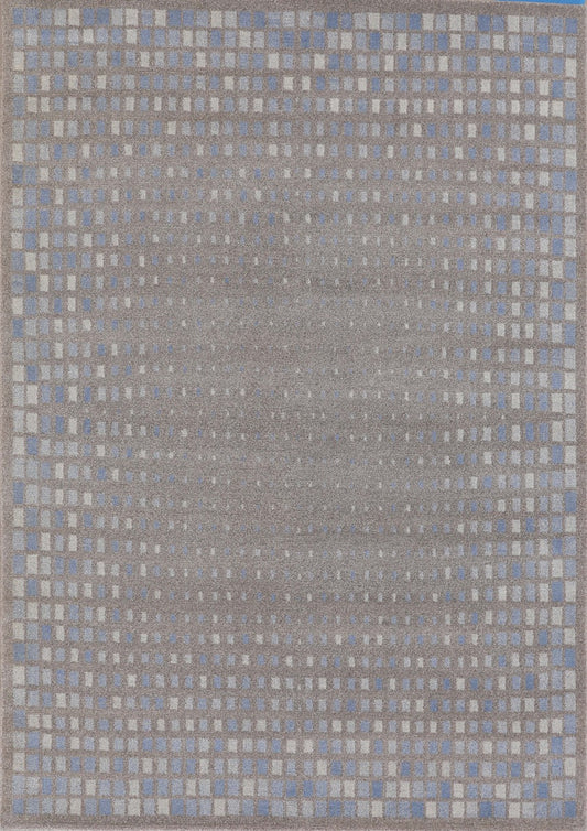 Modern Wool Multicolor Area Rug