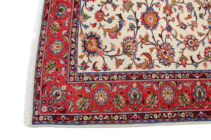 Traditional Sarouk Sultanabad Fine Hand-knotted Persian Carpet