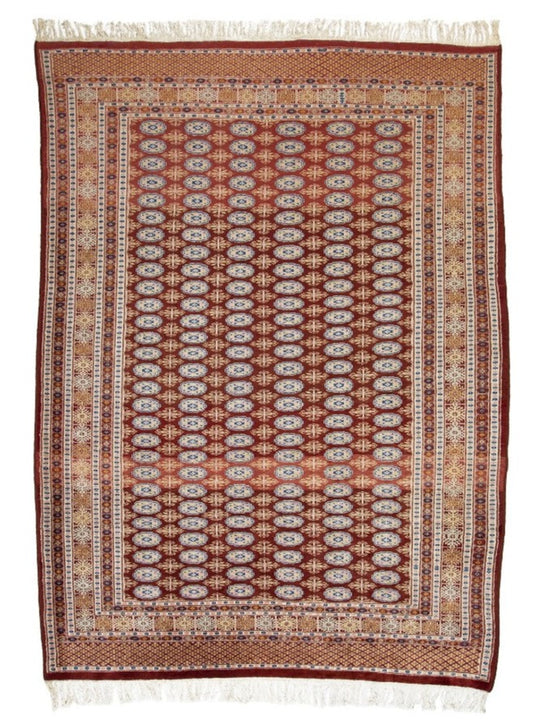 Traditional  Pakistani Bokhara Handmade Wool Area Rug featured #7584662552746 