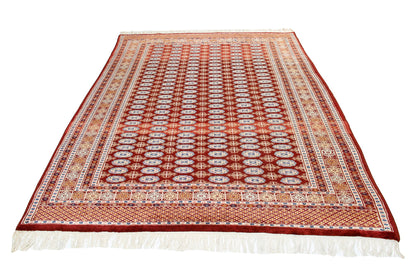 Traditional  Pakistani Bokhara Handmade Wool Area Rug