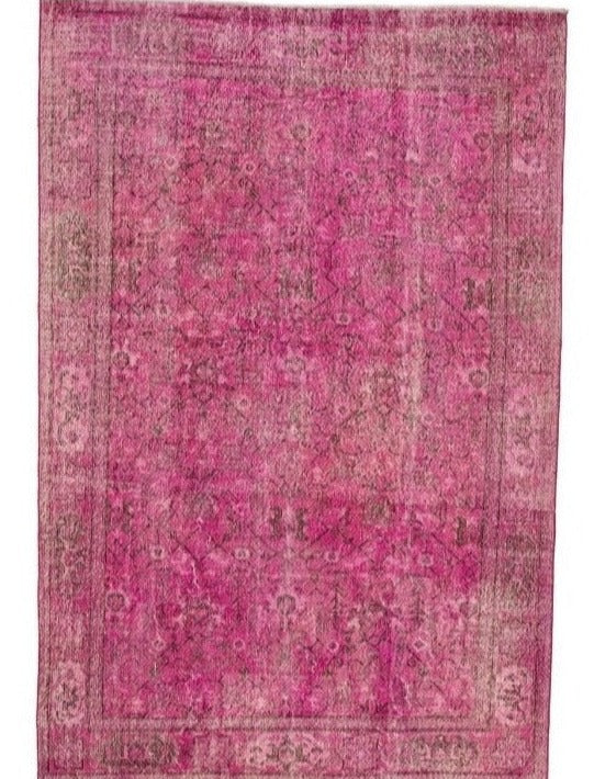 Vintage Fine Handmade Wool Area Rug