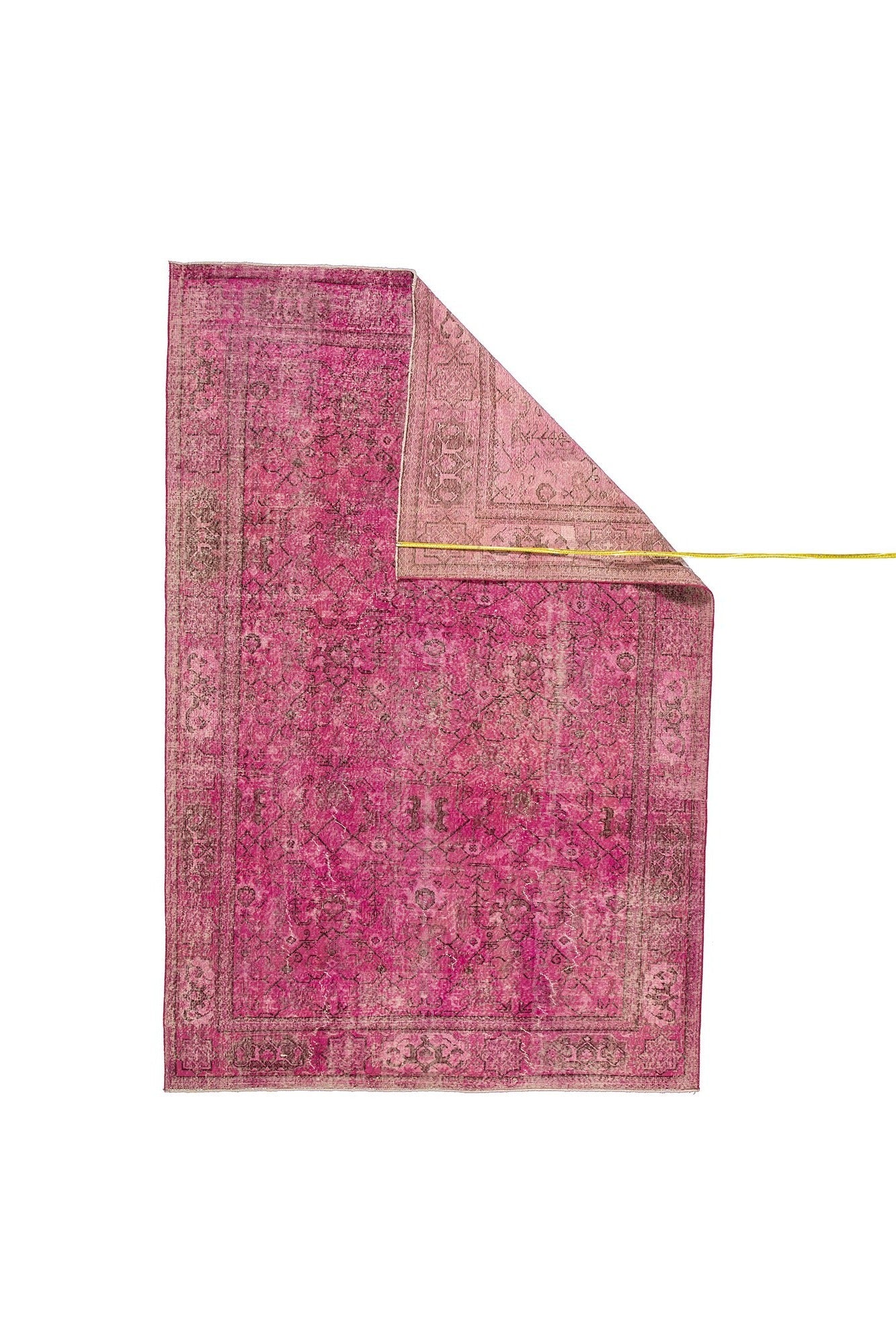Vintage Fine Handmade Wool Area Rug