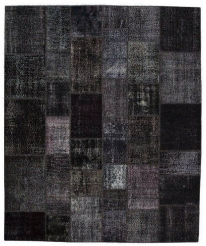 Turkish Modern Patchwork Handmade Wool Area Rug