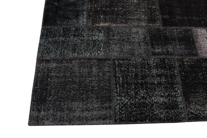 Turkish Modern Patchwork Handmade Wool Area Rug