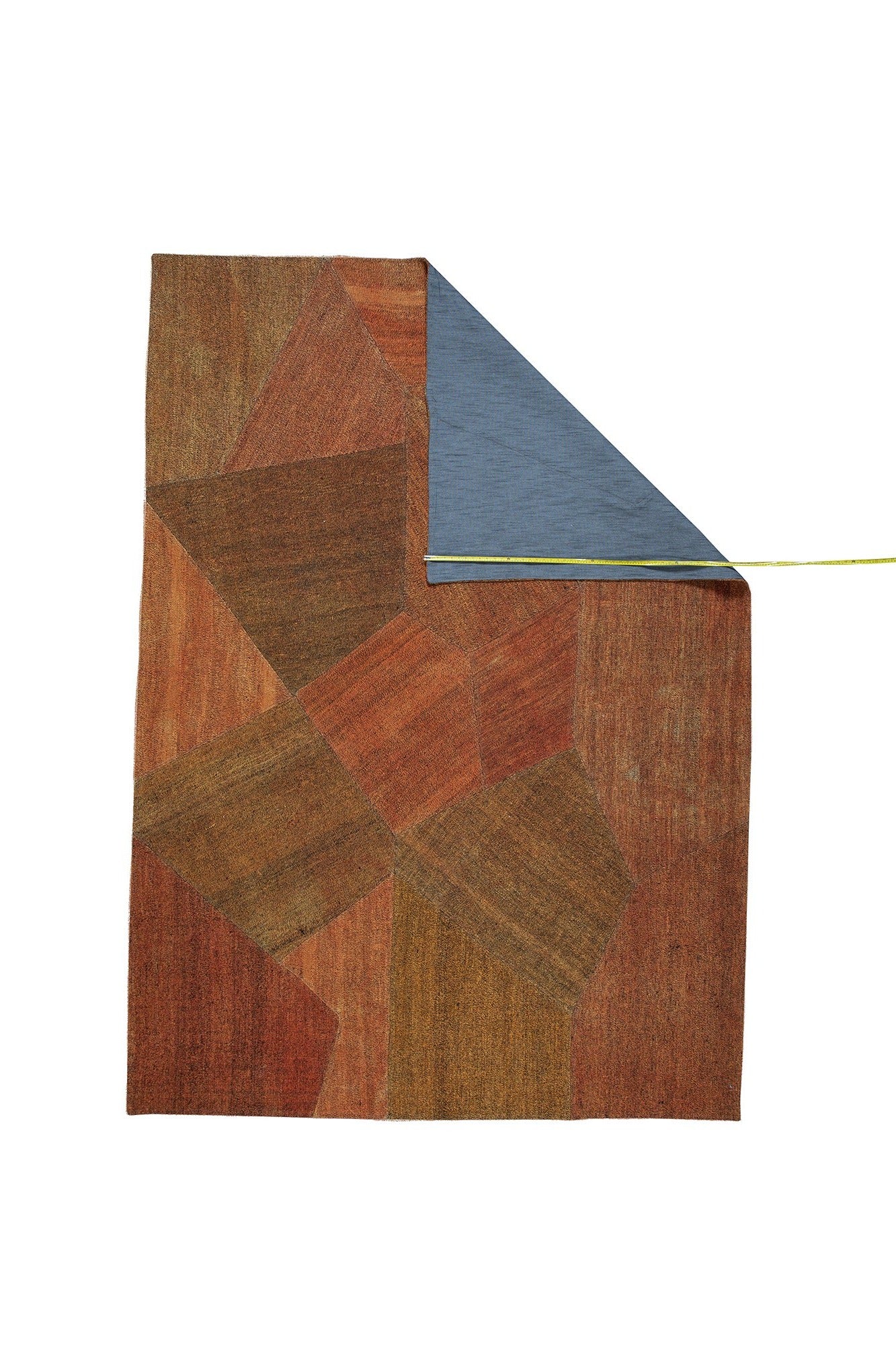 Turkish Modern Fine Patchwork Wool Handmade Area Rug
