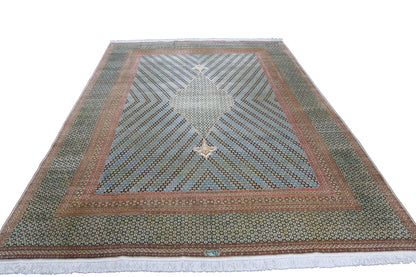 Persian Fine Rug by designer Rashid Farrokhi