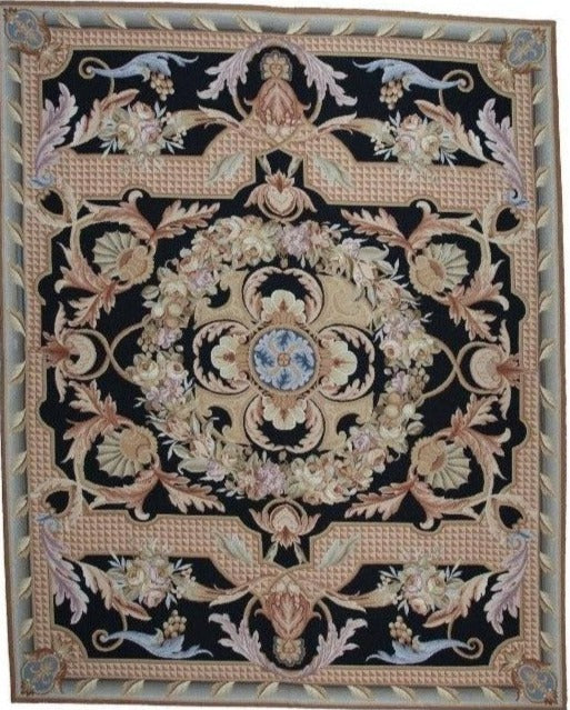 Chinese with French Design Needlepoint Rug. product image #27556118167722