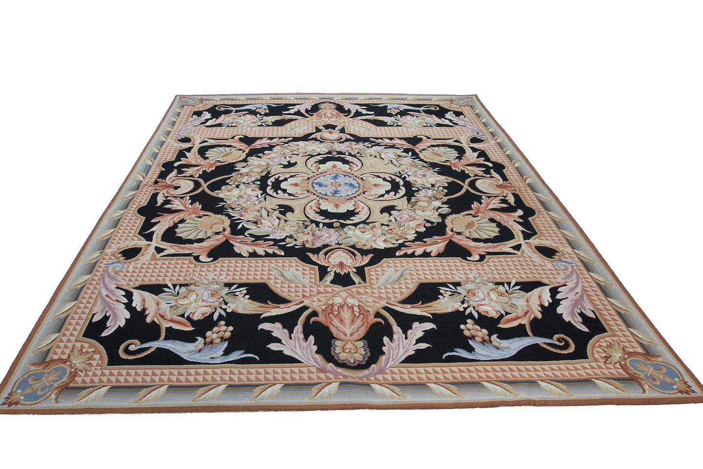 Chinese with French Design Needlepoint Rug. product image #27556118266026