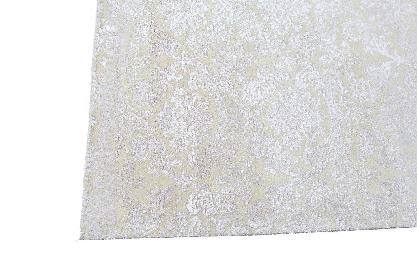 Indian Handmade Modern Wool And Silk Area rug product image #27556237476010