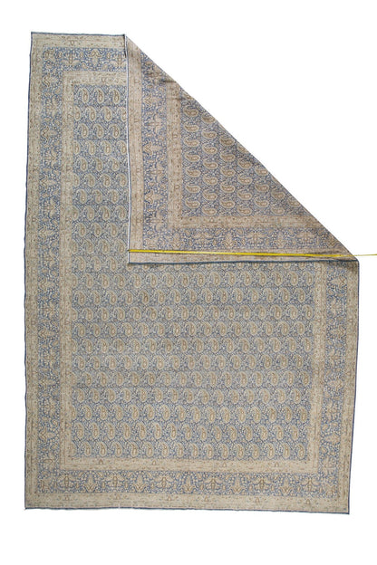 Traditional Persian Paisley Vintage Wool Area Rug
