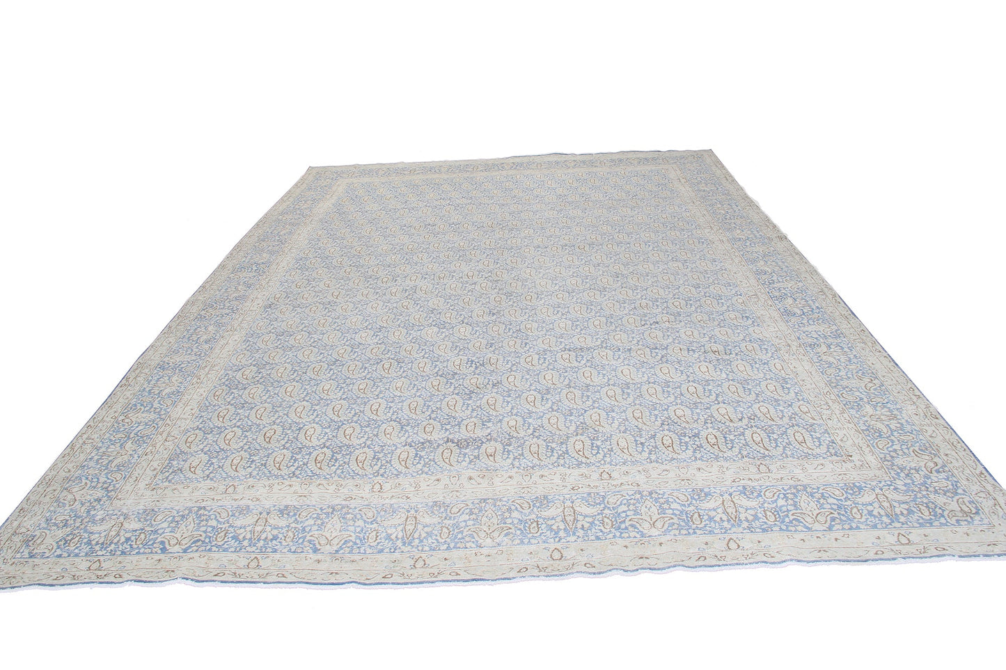 Traditional Persian Paisley Vintage Wool Area Rug product image #27555882729642