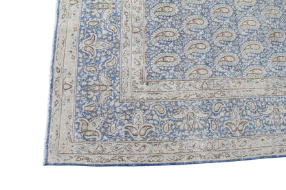 Traditional Persian Paisley Vintage Wool Area Rug