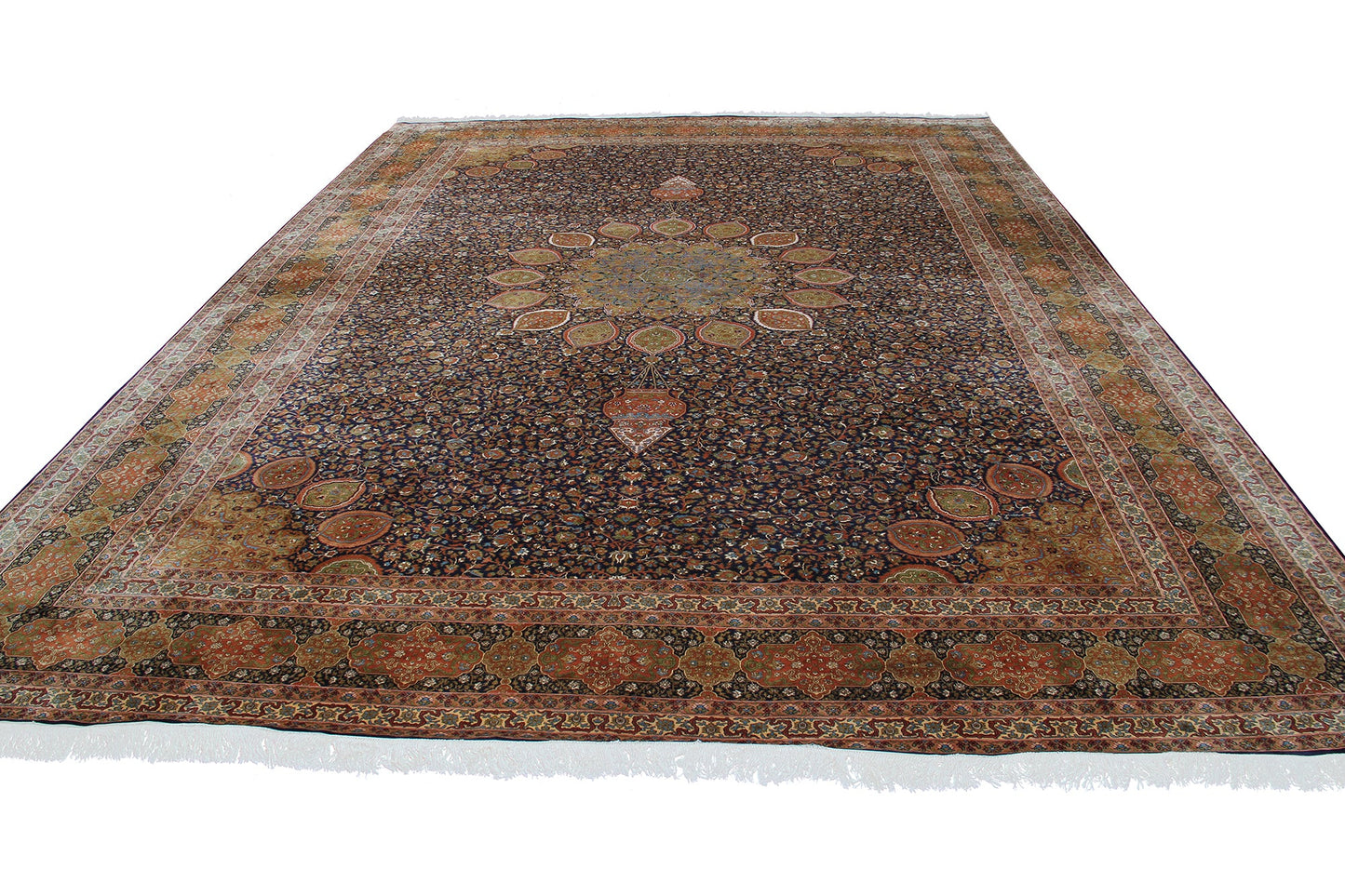 Ardabil Shaykh Safi  Kashmir  Pure Silk Carpet