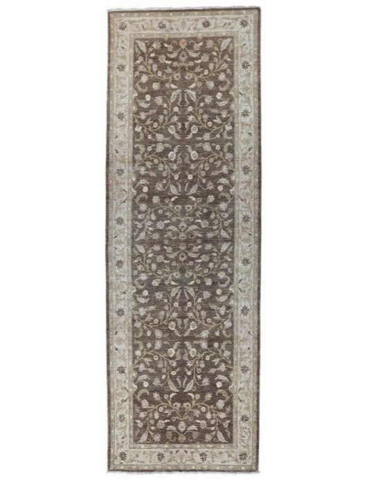 Pakistani Fine Handmade Wool Runner Rug featured #7584741654698 