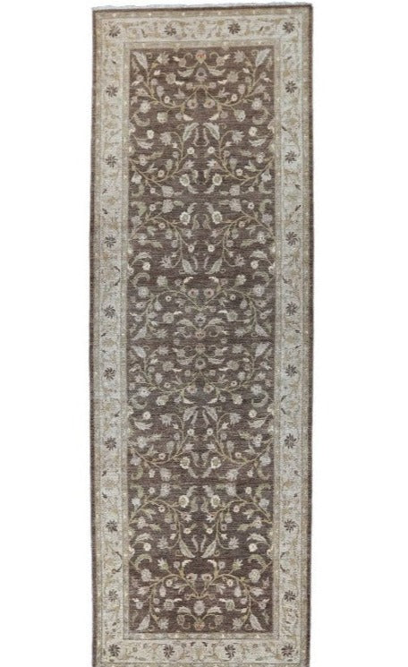 Pakistani Fine Handmade Wool Runner Rug