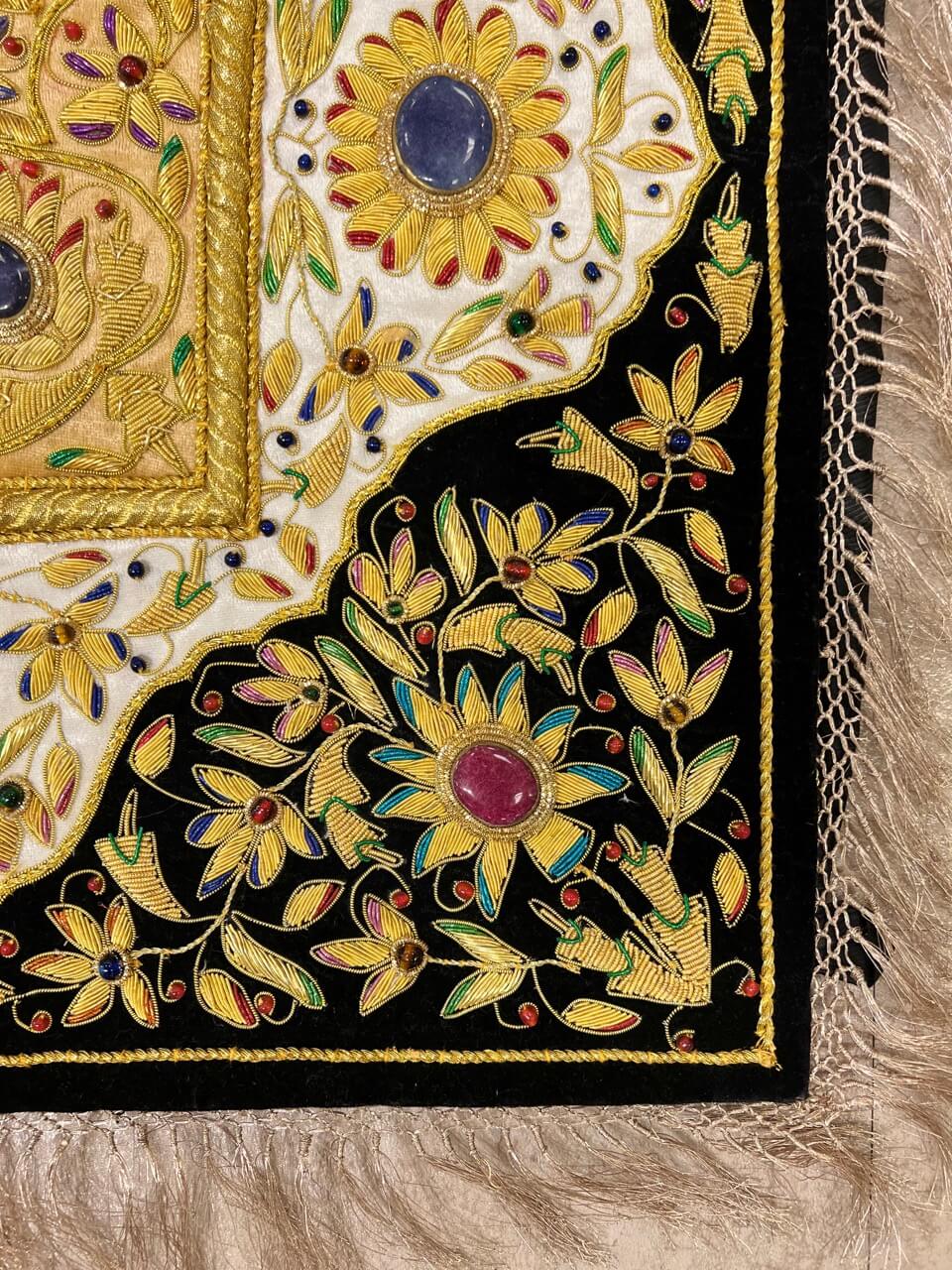 Gold Multi Stone Indian Tapestry product image #27562499309738