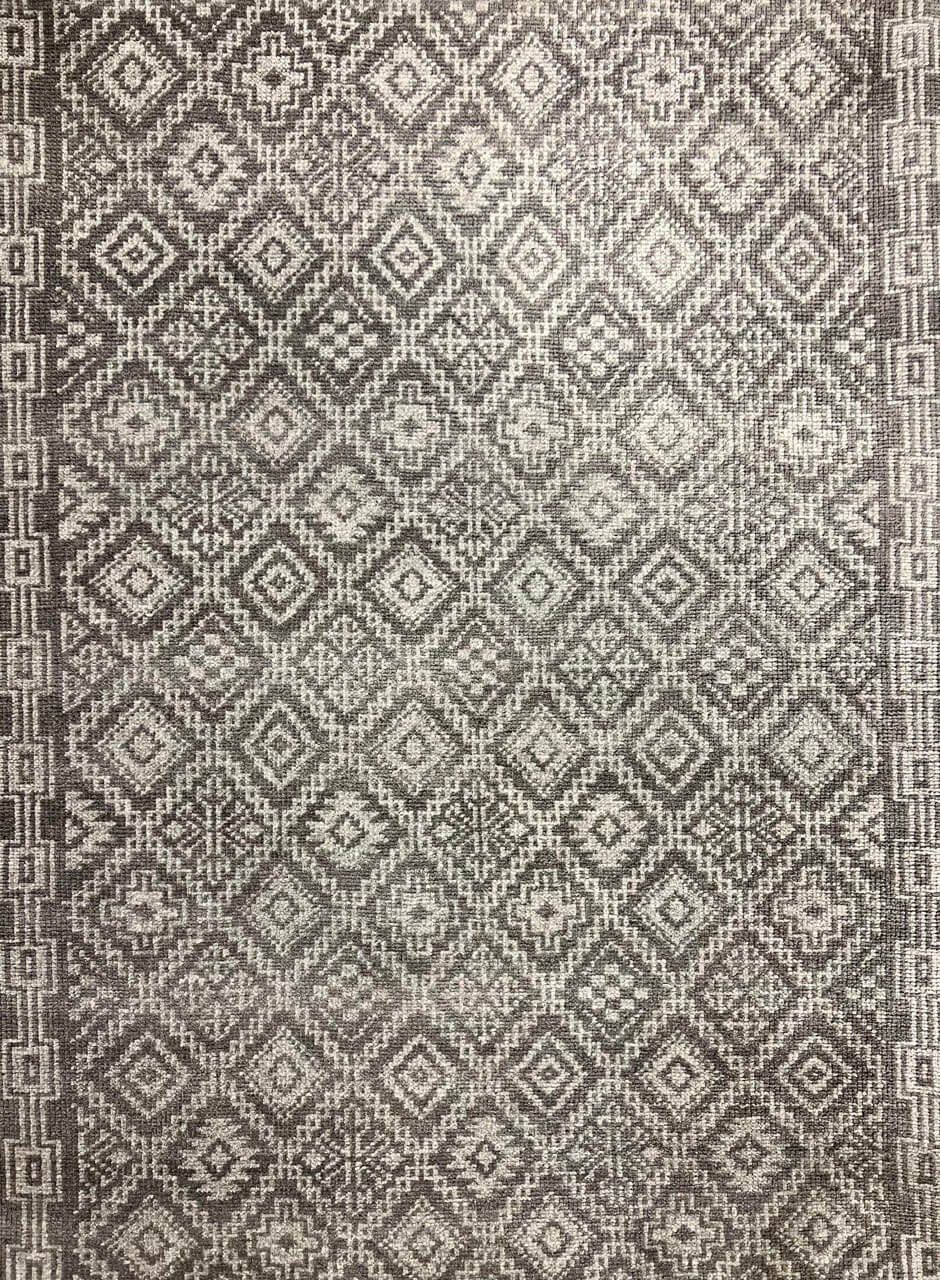Indian Modern  Handmade Indian Wool Carpet
