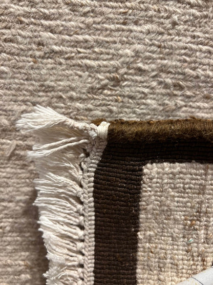 Modern Wool And Silk Indo Handmade Carpet
